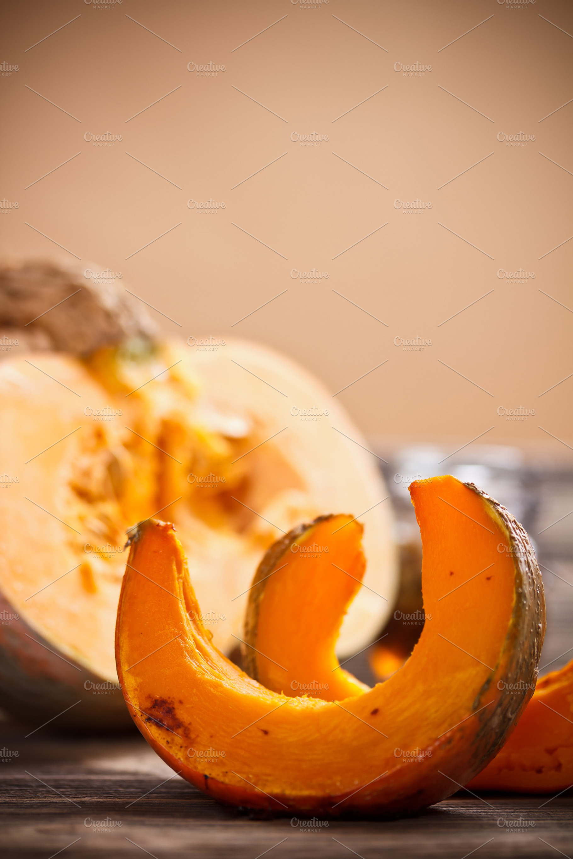 Roasted Pumpkin Stock Photo Containing Autumn And Background