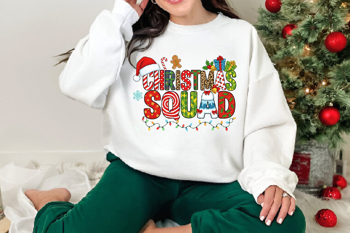 Christmas Squad PNG, an Illustration by DreamArtGraphic (Photo 2 of 5)