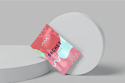 Rectangular Sachet Mockups, a Packaging Mockup by megostudi0 (Thumbnail 4 of 6)