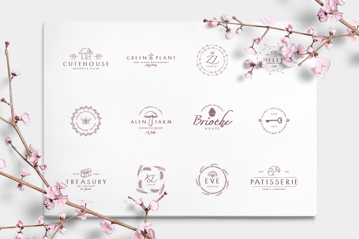Wonderland Fonts Pack & Branding Kit, a Script Font by Graphicdome (Photo 34 of 118)