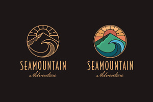 Outdoor adventure travel logo, a Branding & Logo Template by DOMHOUZE