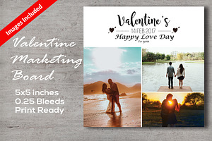 Valentine's Marketing Board & Cards