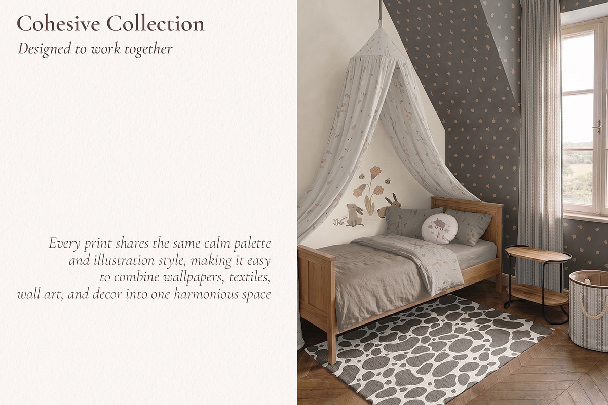 Farm Friends Neutral Nursery Clipart, an Animal Illustration by PenguinArtStudio (Photo 9 of 10)