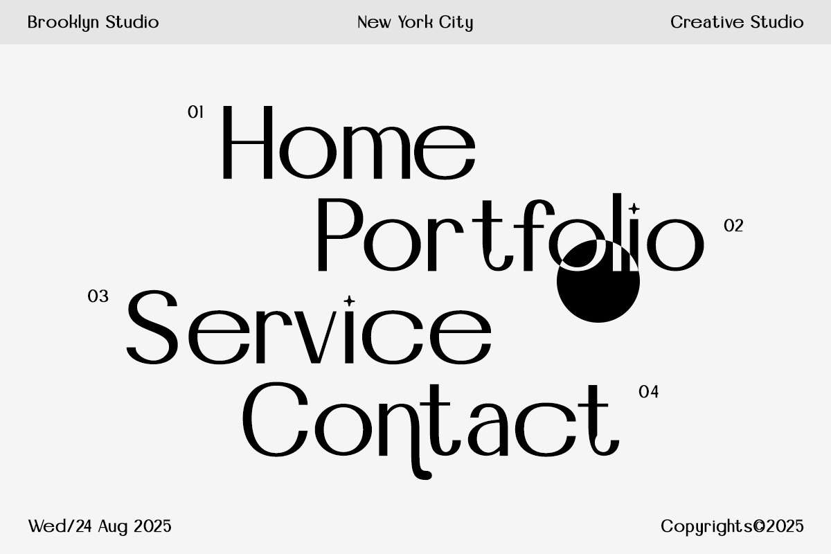 Danyelle Elegant Modern Sans Font, a Sans Serif Font by Vadovastd (Photo 3 of 8)