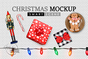 Christmas Family T-Shirt Mockup PSD, a Shirt Mockup by HaywireMedia & Mockups (Thumbnail 7 of 8)