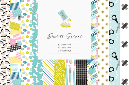 Back to School Vector Collection