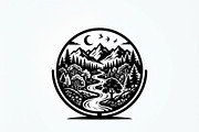 60 Eco Globe Landscape Silhouette, a Technology Illustration by Amazin_art (Thumbnail 3 of 44)
