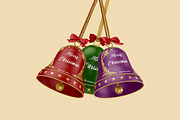 Christmas Bell Mockups, a Mockup by Mockups Planet (Thumbnail 5 of 5)
