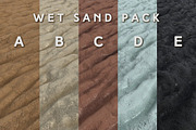 Wet Sand Pack (Tileable), a Textures & Material 3D Model by Fiat Lux (Thumbnail 1 of 8)