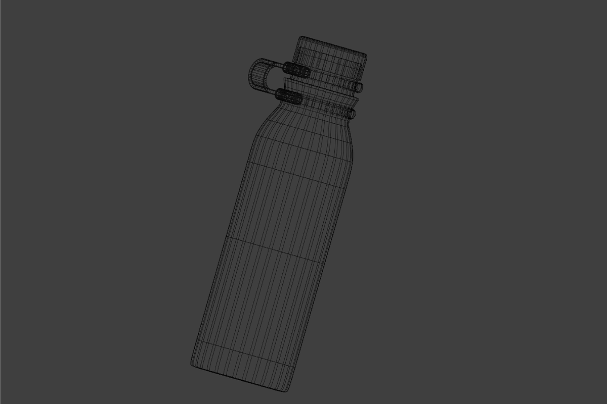 Stainless Steel Bottle model, an Object 3D Model by AgusPrima (Photo 2 of 2)