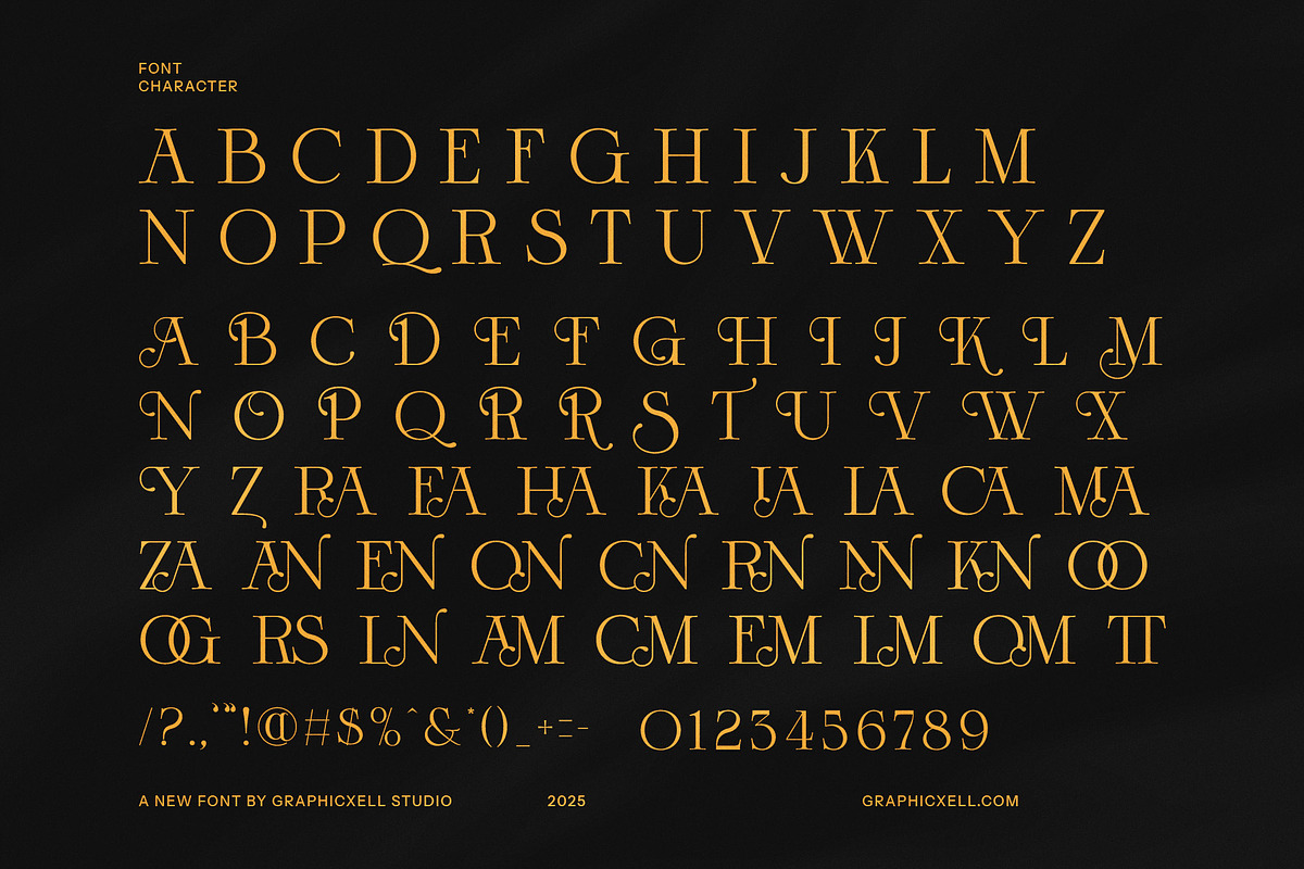 Monna Minimalist Serif Font, a Serif Font by Graphicxell (Photo 8 of 8)