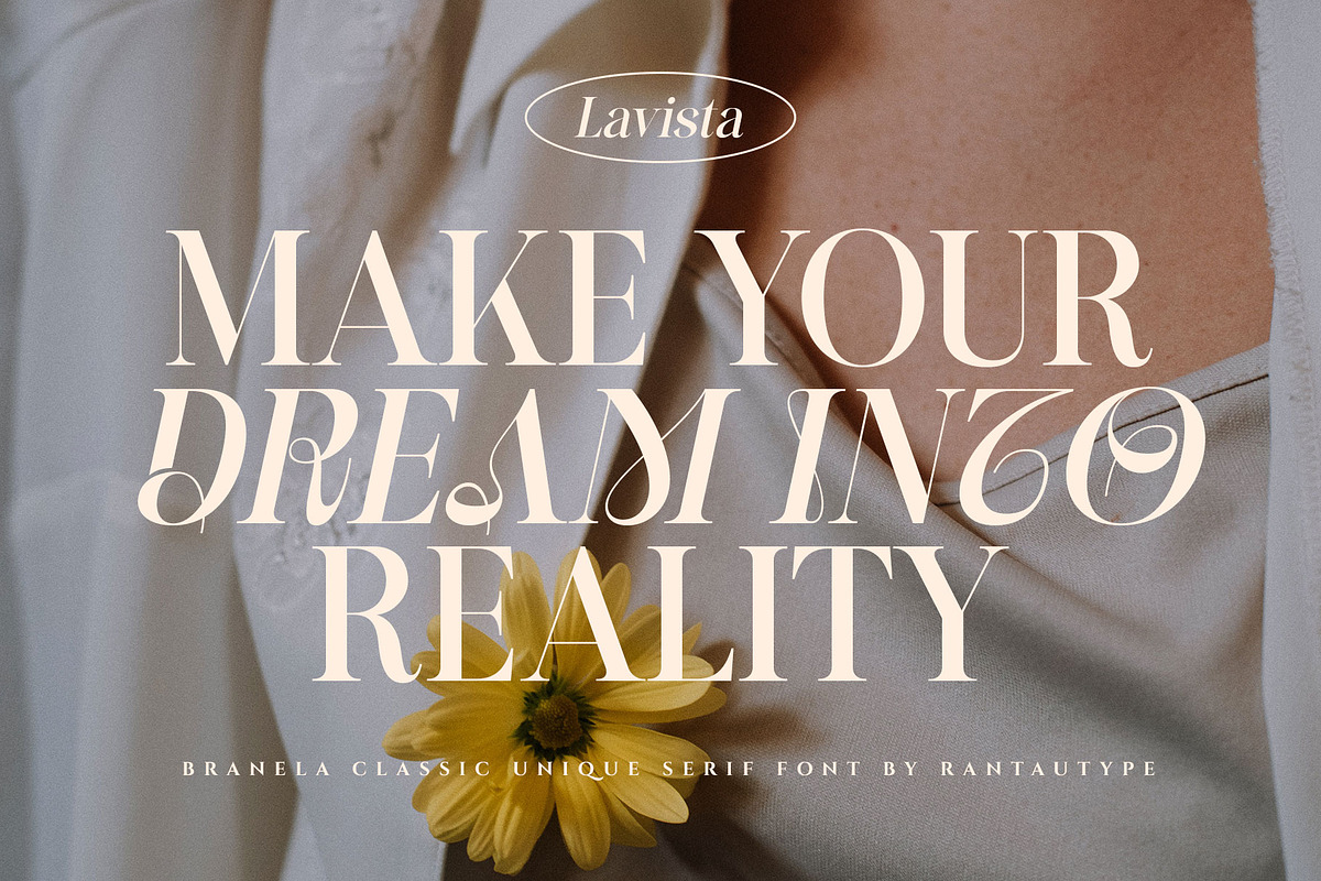 Branela Experiemental Serif font, a Serif Font by RantautypeStudio (Photo 2 of 15)