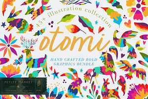 Otomi Collection Mexico Clipart