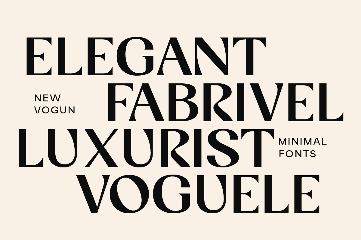 Vogun Minimal Modern Font, a Sans Serif Font by Yukita Creative (Photo 6 of 10)