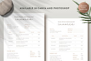 Invoice Form Canva Template, a Templates & Theme by Bellenity Design (Thumbnail 1 of 3)