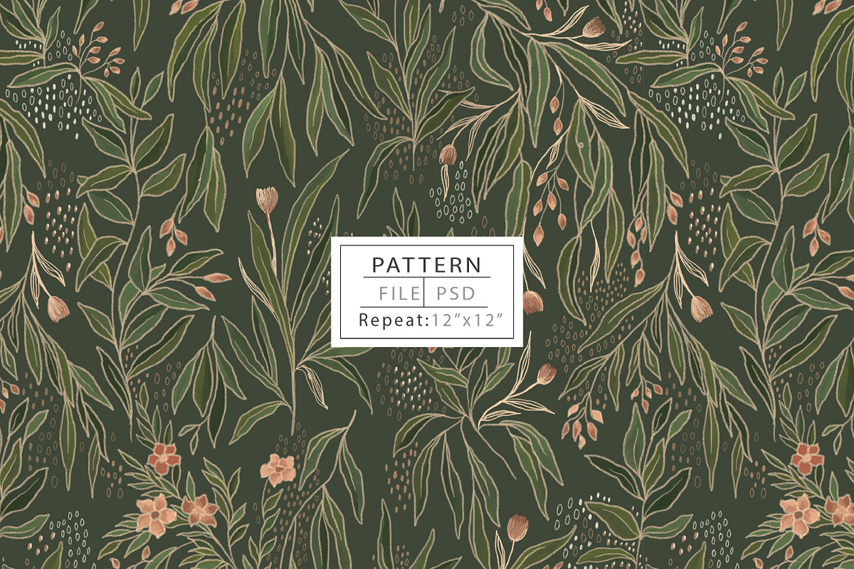 Forest Whisper, a Pattern Graphic by Print Diaries (Photo 1 of 3)