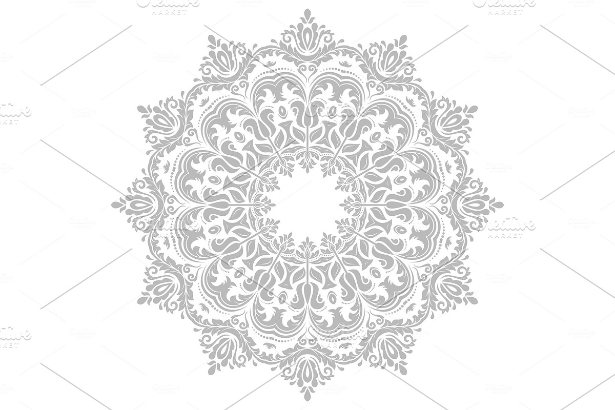 Damask Vector Orient Pattern, a Pattern Graphic by FineArtStudio (Photo 1 of 3)