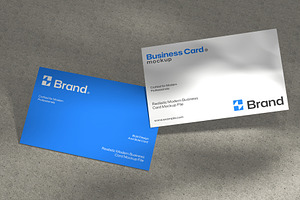 Business Card Mockup PSD Template, a Product Mockup by graphypix