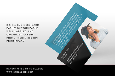 Clean Business Card