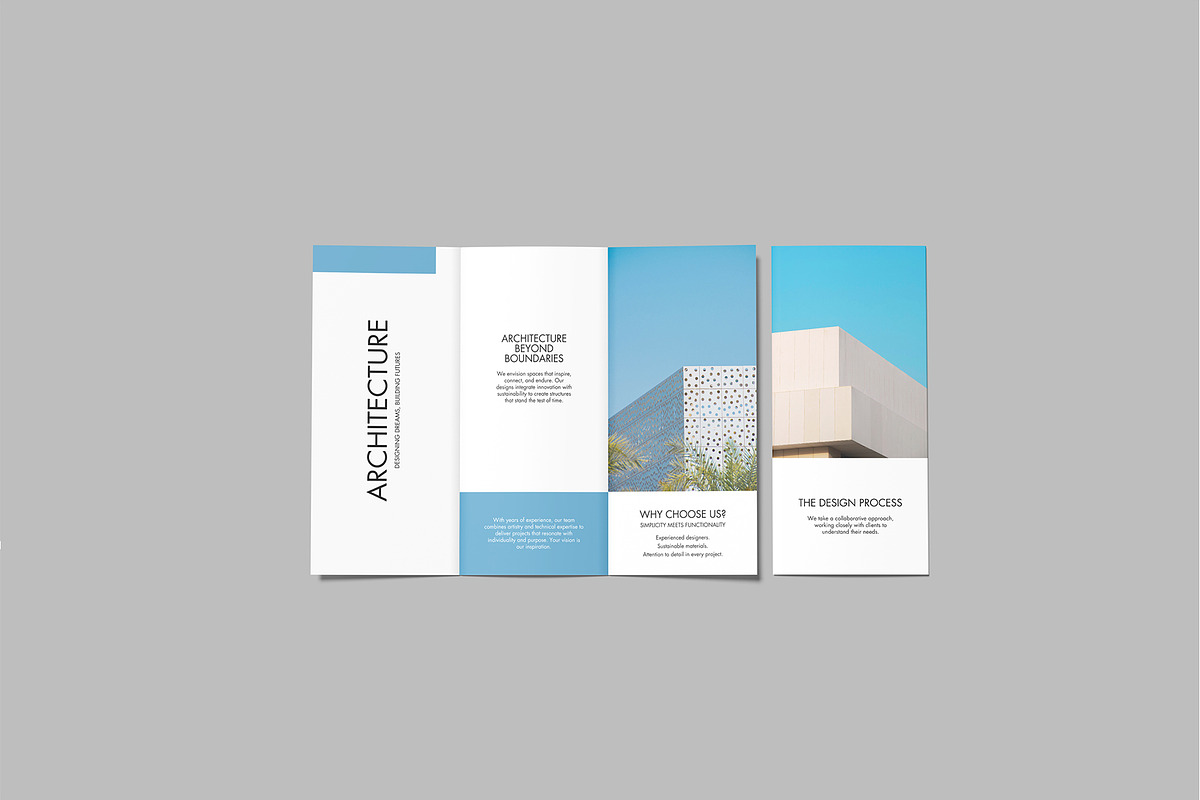 Trifold Brochure Mockup, an Advertising Mockup by lamorastudio (Photo 8 of 12)