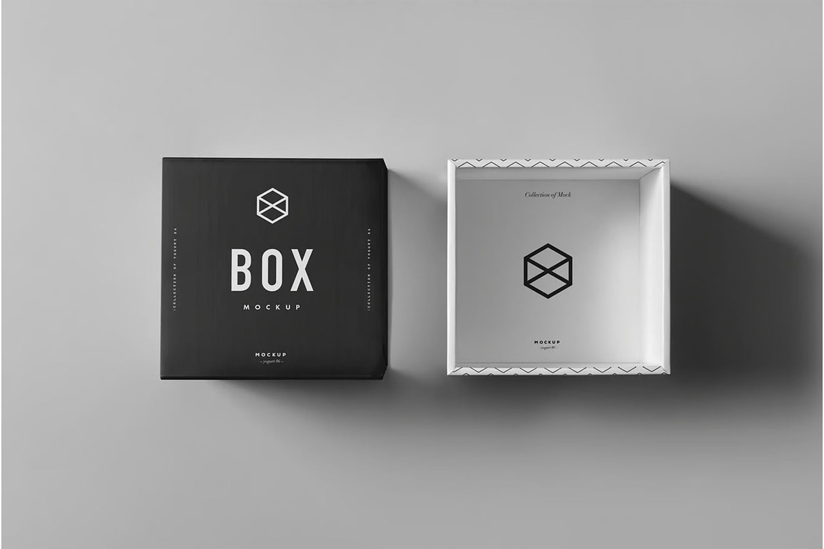 Box Mock-up, a Packaging Mockup by zippypixelstudio (Photo 6 of 8)