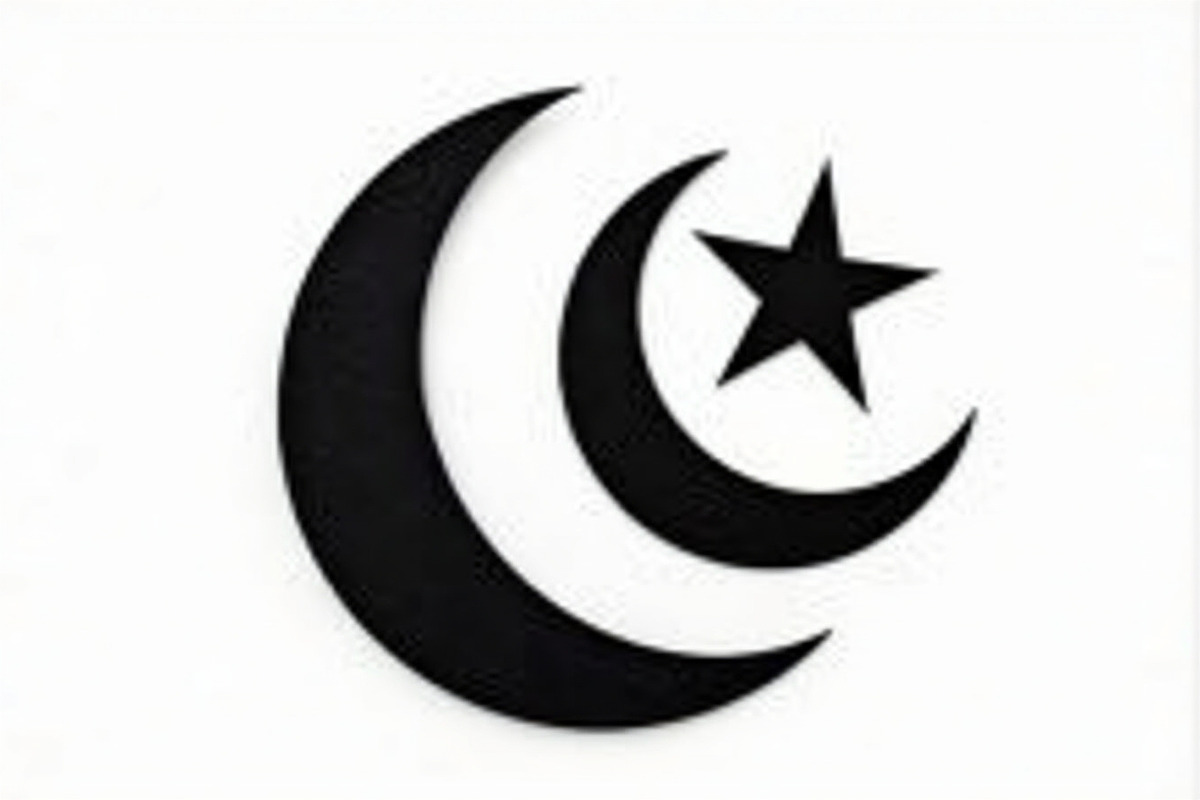 Crescent Moons and Star Silhouette, an Illustration by Amazin_art (Photo 17 of 31)