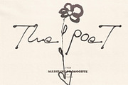 The Poet — Artistic Handwriting Font, a Handwritten Font by Madeline ODonoghue Design (Thumbnail 1 of 12)
