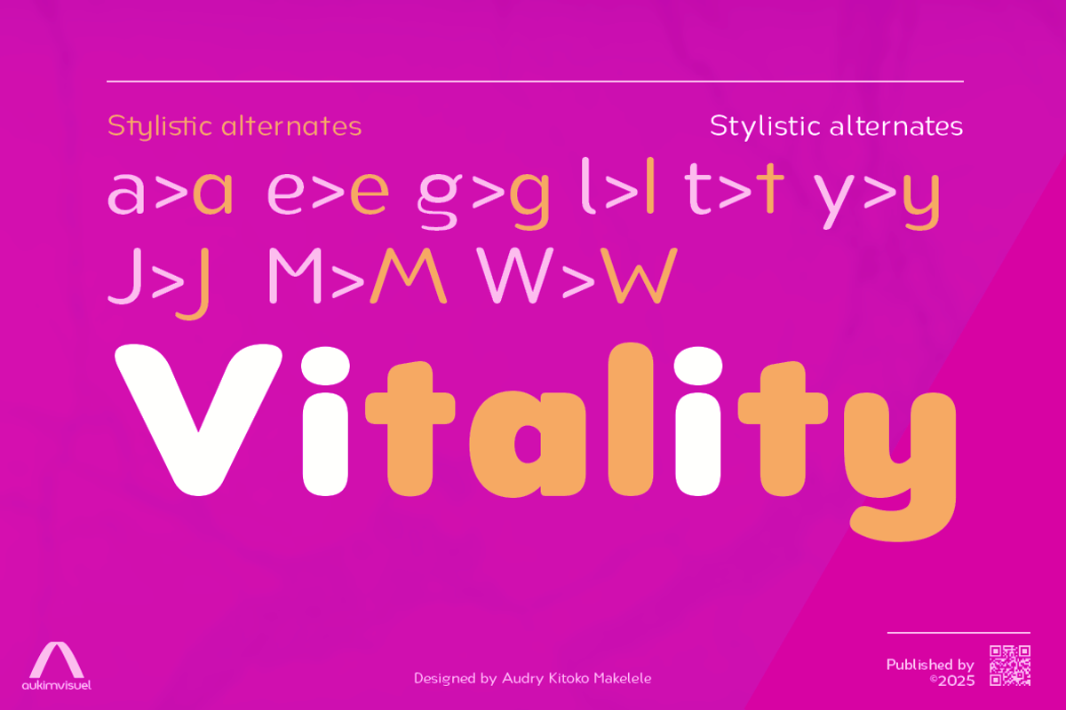 Nsai Pro Rounded Compressed, a Font by Aukimvisuel (Photo 7 of 12)