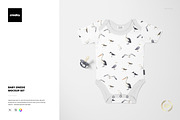 Baby Onesie Mockup Set, an Apparel Mockup by creatsy5 (Thumbnail 1 of 9)