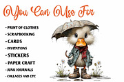 Vintage Cute Animal Storybook, a Seasonal Illustration by CreationArt (Thumbnail 5 of 7)