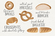 The Freshly Baked Font Trio & Dings, a Script Font by Nicky Laatz (Thumbnail 9 of 24)