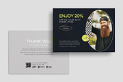 Modern Thank You Card Template, a Card Template by BrandPacks (Thumbnail 4 of 4)