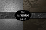 Dark Metallic Digital Paper, a Graphic by Jodi Van der Kruik (Thumbnail 3 of 5)