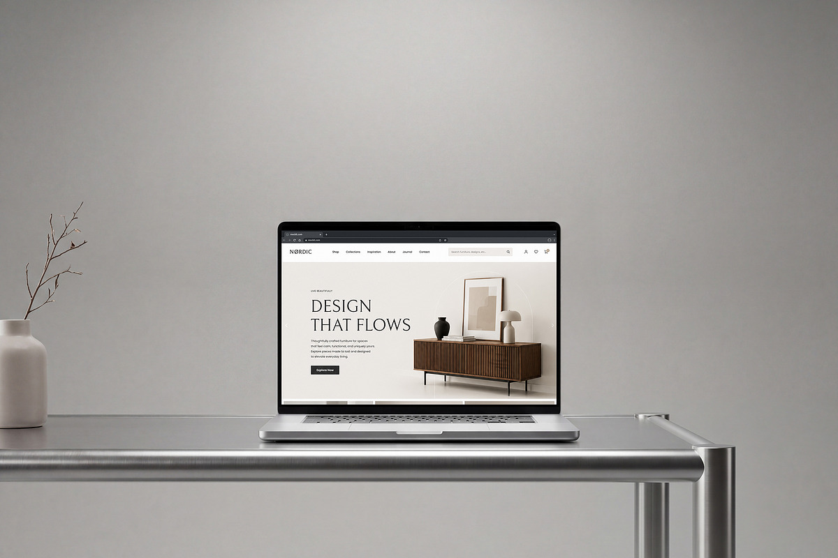 MacBook Screen Presentation Mockups, a Mac Mockup by Dikarte.Store (Photo 7 of 17)