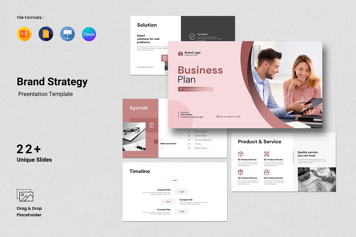 Business Plan Presentation, a Presentation Template by Cleffon_Graphic_Studio (Photo 1 of 7)