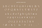 Mafter Elegant Serif Typeface, a Serif Font by Alfinart (Thumbnail 9 of 10)