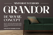 Rhedova - Modern Bold Luxury Serif, a Serif Font by Shakira Studio (Thumbnail 6 of 10)