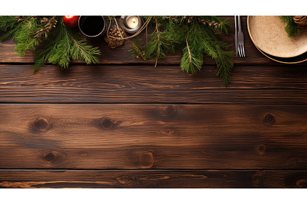 festive wooden board holiday top, a Food & Drink Photo by pikepicture