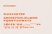 Runaway | A Super Chunky Sans Serif, a Sans Serif Font by Yesterday's Type (Thumbnail 2 of 3)
