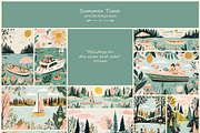 Summer- 395 AI illustrations, a Seasonal Illustration by Pundateam (Thumbnail 8 of 9)