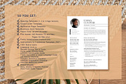 Professional resume template, a Resume Template by VictoriousVita (Thumbnail 7 of 8)
