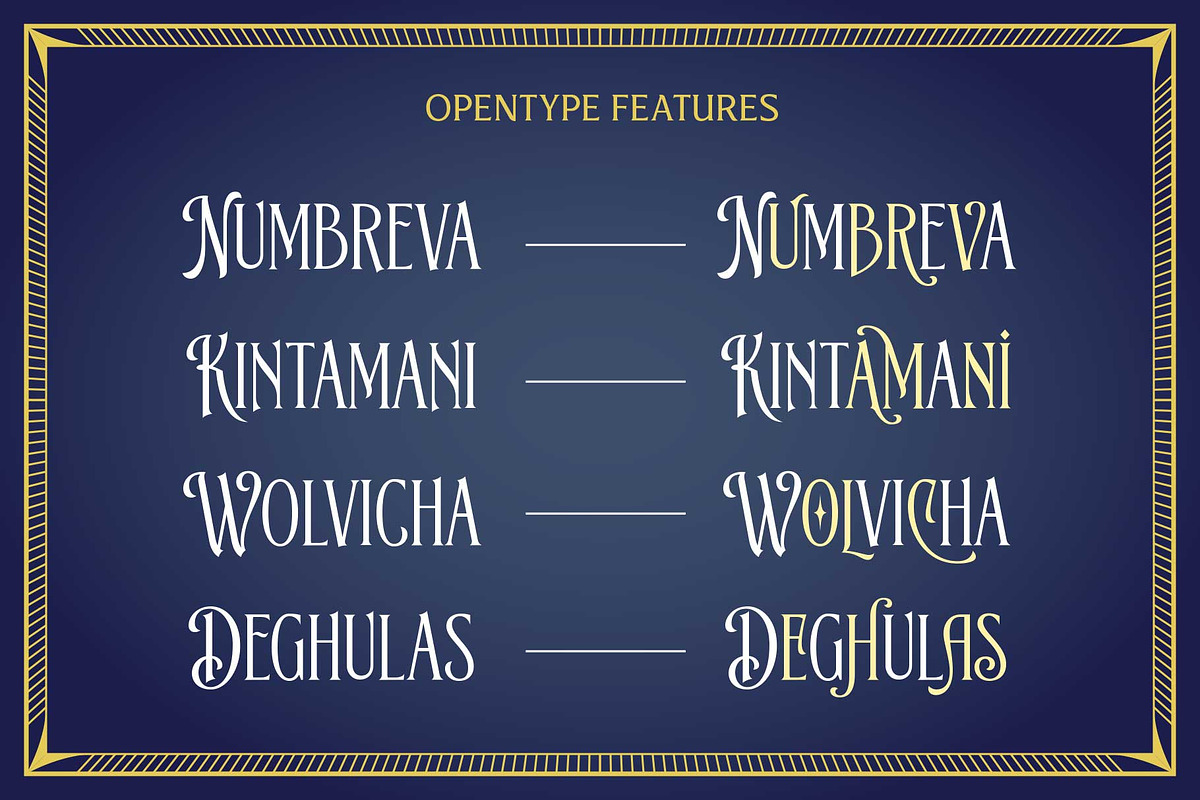 Blacknose - Vintage Inspired, a Serif Font by Arterfak Project (Photo 10 of 11)