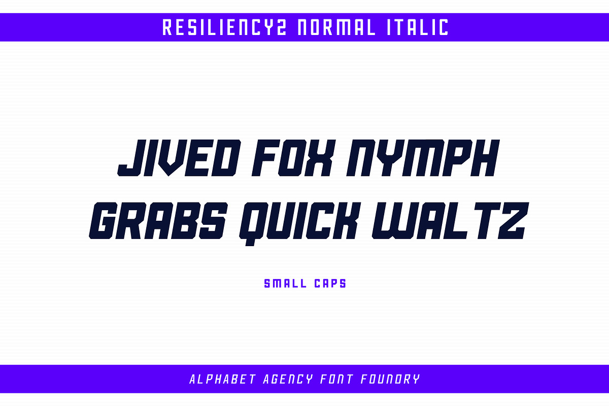 RESILIENCY FONT FAMILY, a Sans Serif Font by Alphabet Agency (Photo 8 of 11)
