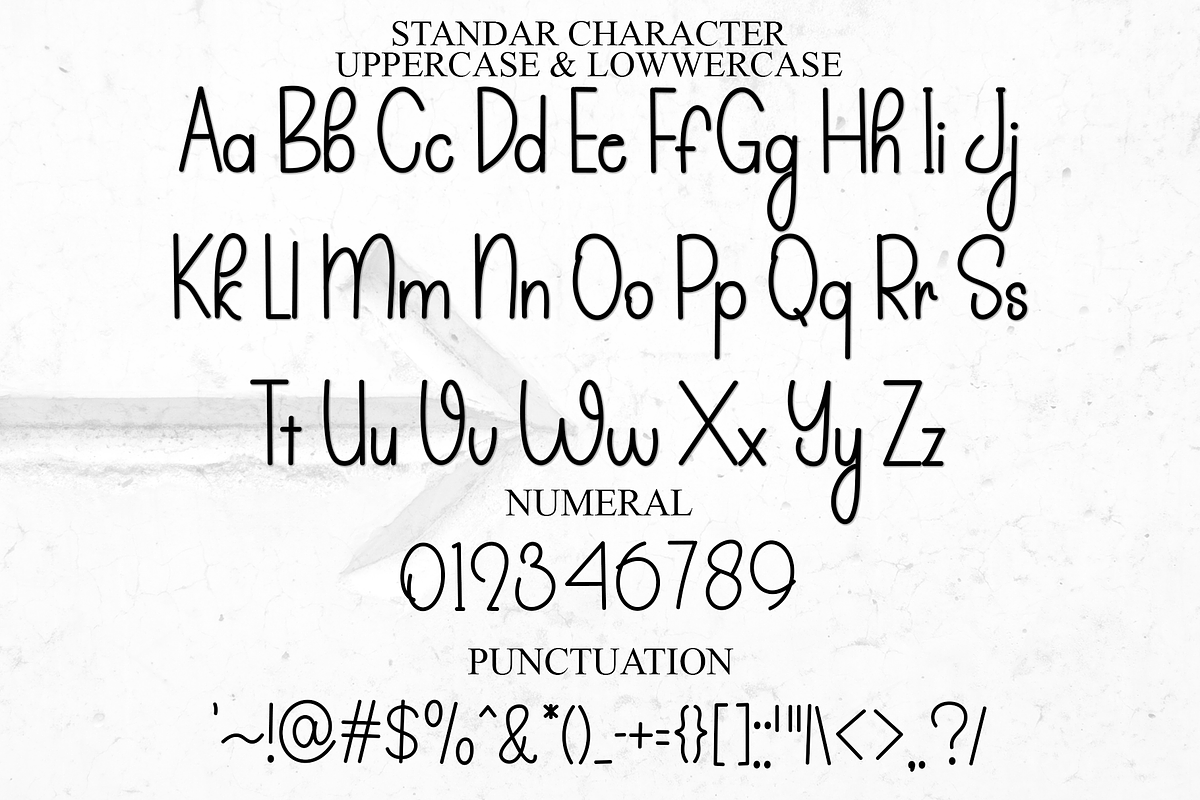 Home Writing, a Handwritten Font by FreshTypeINK (Photo 2 of 8)