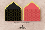 Opulent Gold Patterns, a Pattern Graphic by HMJS Designs (Thumbnail 2 of 8)