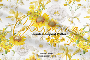 Charming Seamless Pattern Design