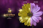 10 Gold Sparkling Stars, an Action Add-On by yantodesign (Thumbnail 1 of 7)