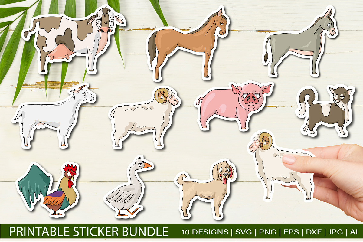 Huge sticker svg bundle, an Illustration by Tatti Graphic Studio