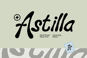 Astilla - Display Font, a Handwritten Font by Uncarving