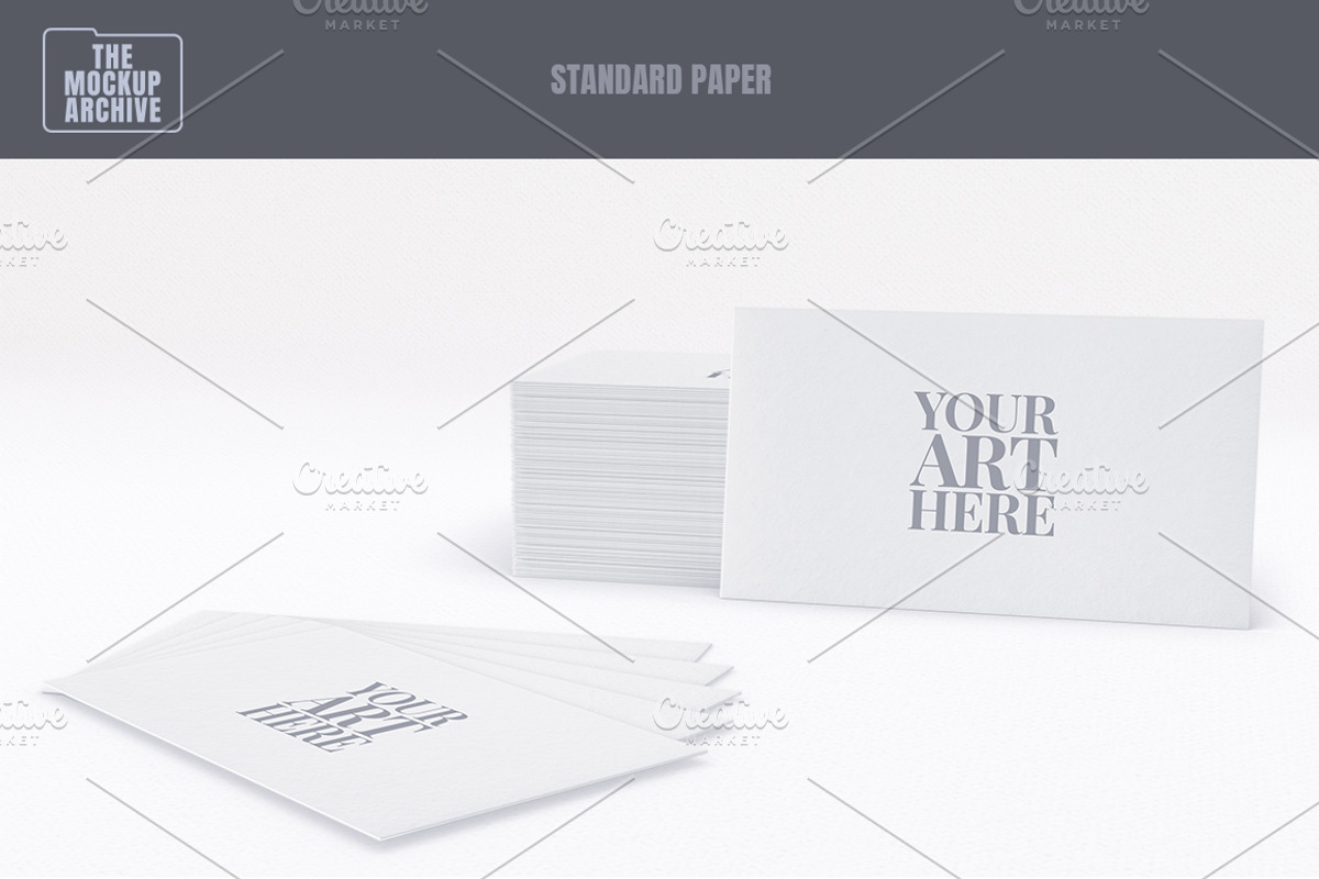 Multi-material Business card Mockup, a Print Template by The Mockup Archive (Photo 3 of 12)